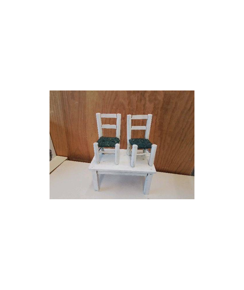 PETITE TABLE ET CHAISE DECO 